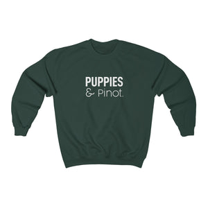 Puppies & Pinot - Crewneck Sweatshirt