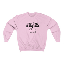 Load image into Gallery viewer, My dog is my boo - Crewneck Sweatshirt