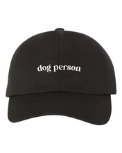 Load image into Gallery viewer, Dog Person - Ball Cap