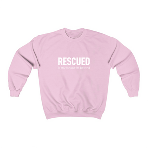 Rescued is my Favourite Breed - Crewneck Sweatshirt
