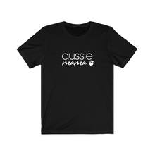 Load image into Gallery viewer, Aussie mama - Jersey Tee (Customizable with your breed)